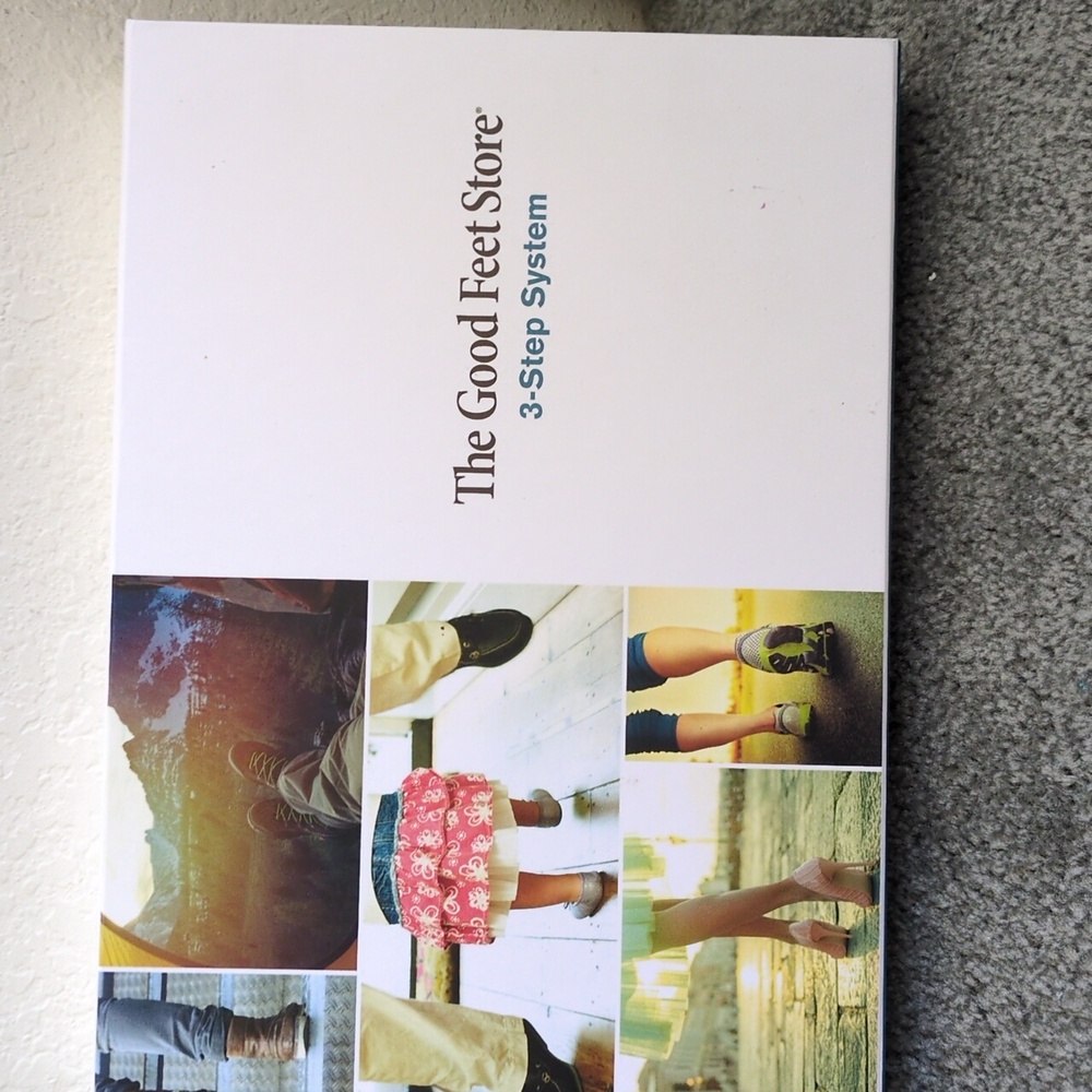 The Good Feet 3-step system Insoles